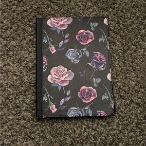 Casetify Floral Tablet Case - Black and Pink